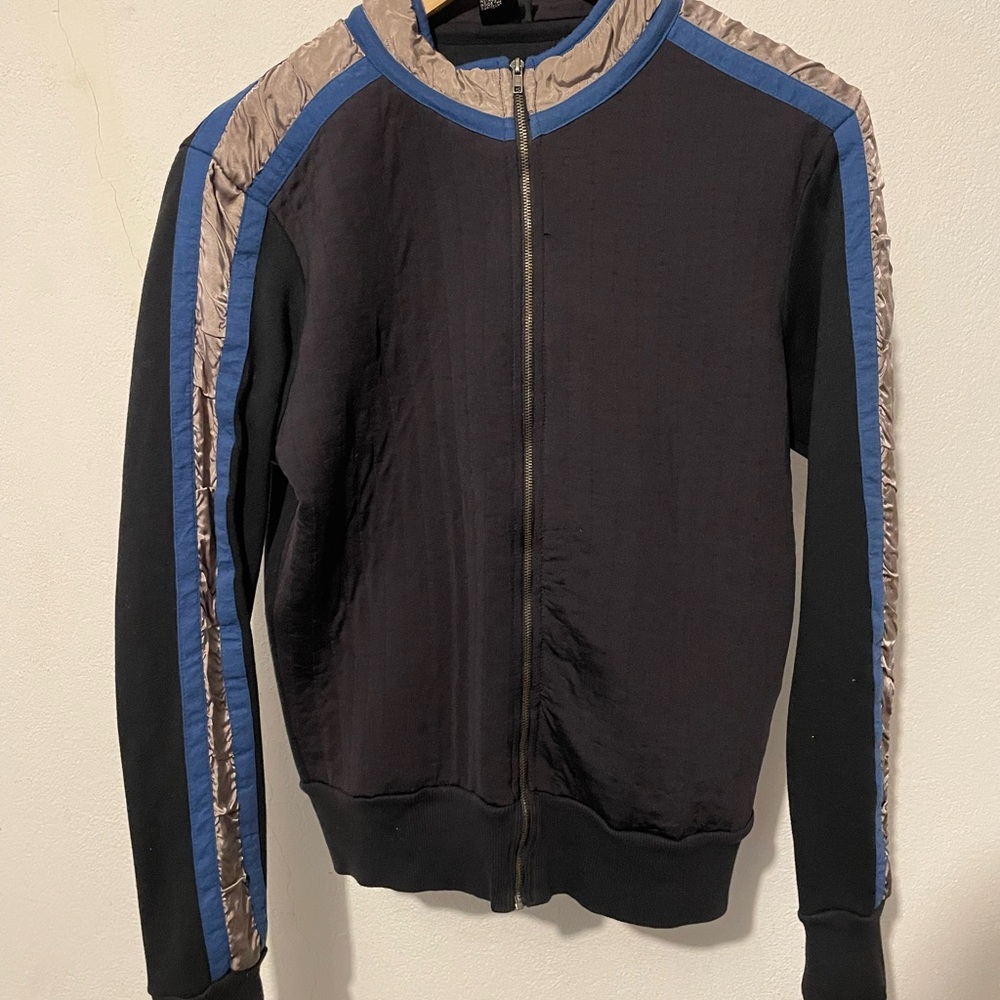 Diesel Black and Blue Zipper Jacket